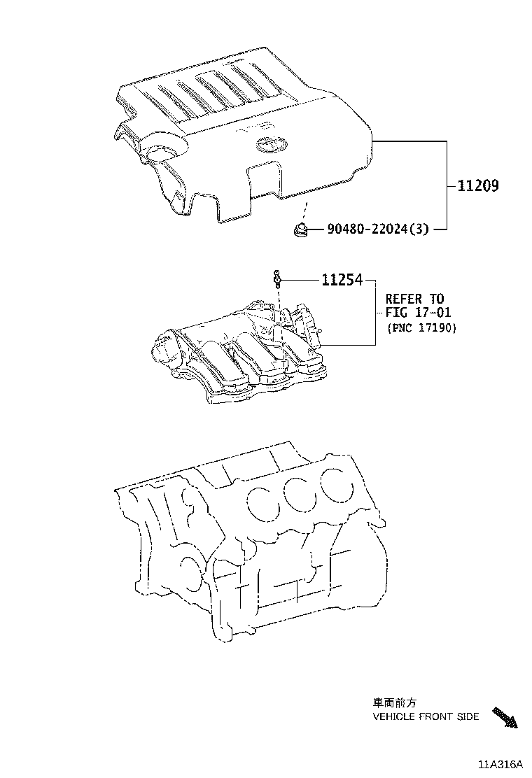 11210-36010 COVER SUB-ASSY, CYLINDER HEAD product image