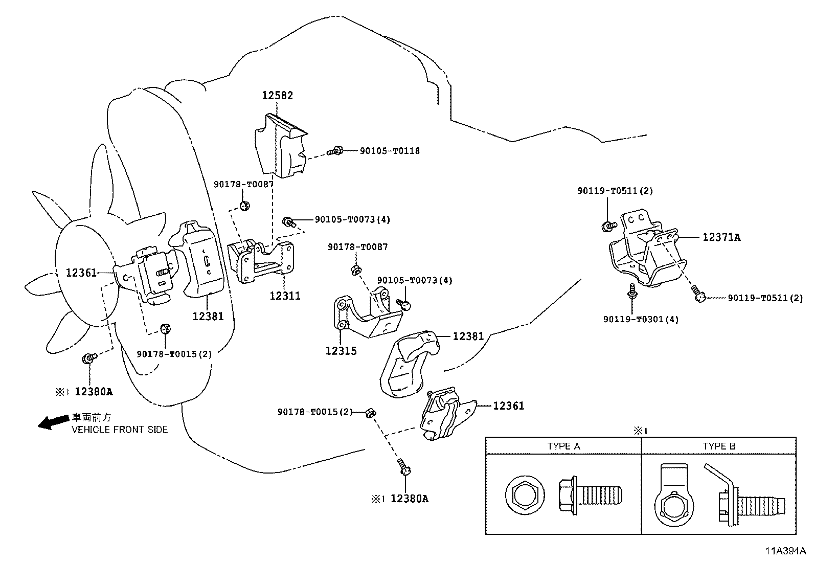 Thumbnail 5 for 12311-0E020