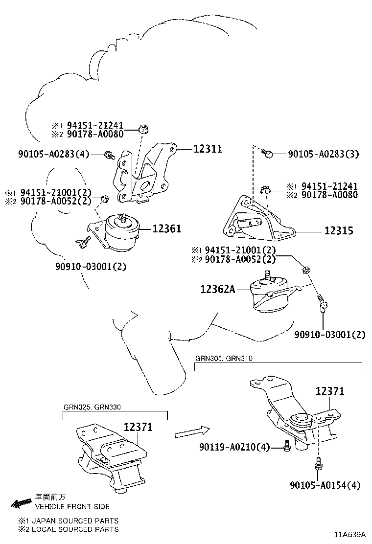 Thumbnail 3 for 12311-0P150