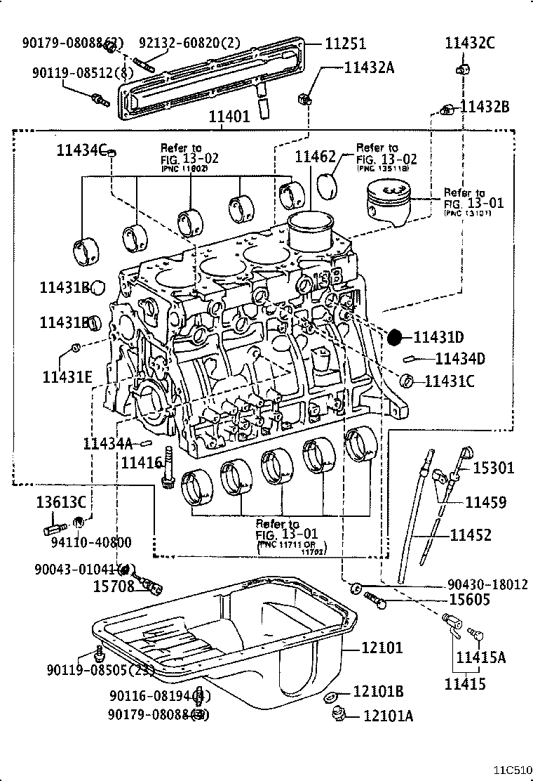 12101-58121 PAN SUB-ASSY, OIL product image
