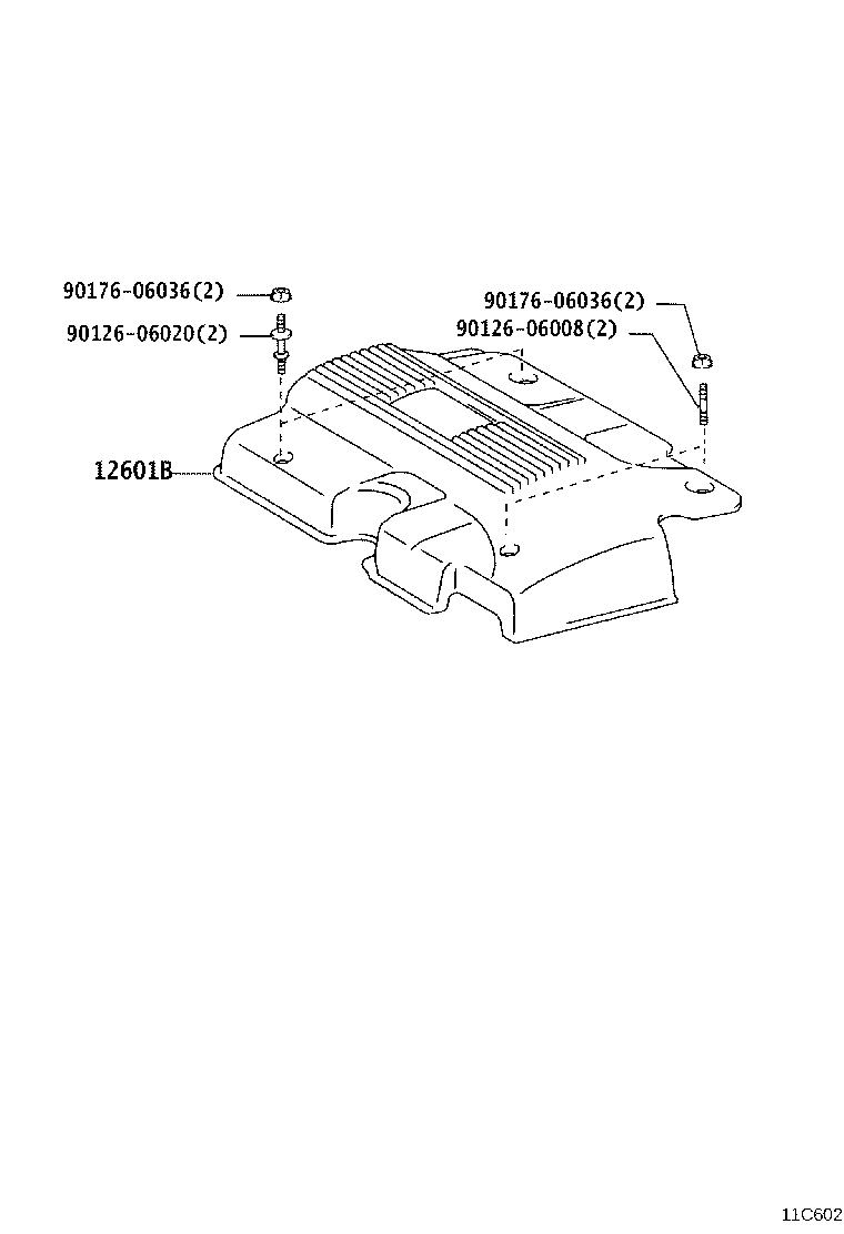 11201-46063 COVER SUB-ASSY, CYLINDER HEAD product image