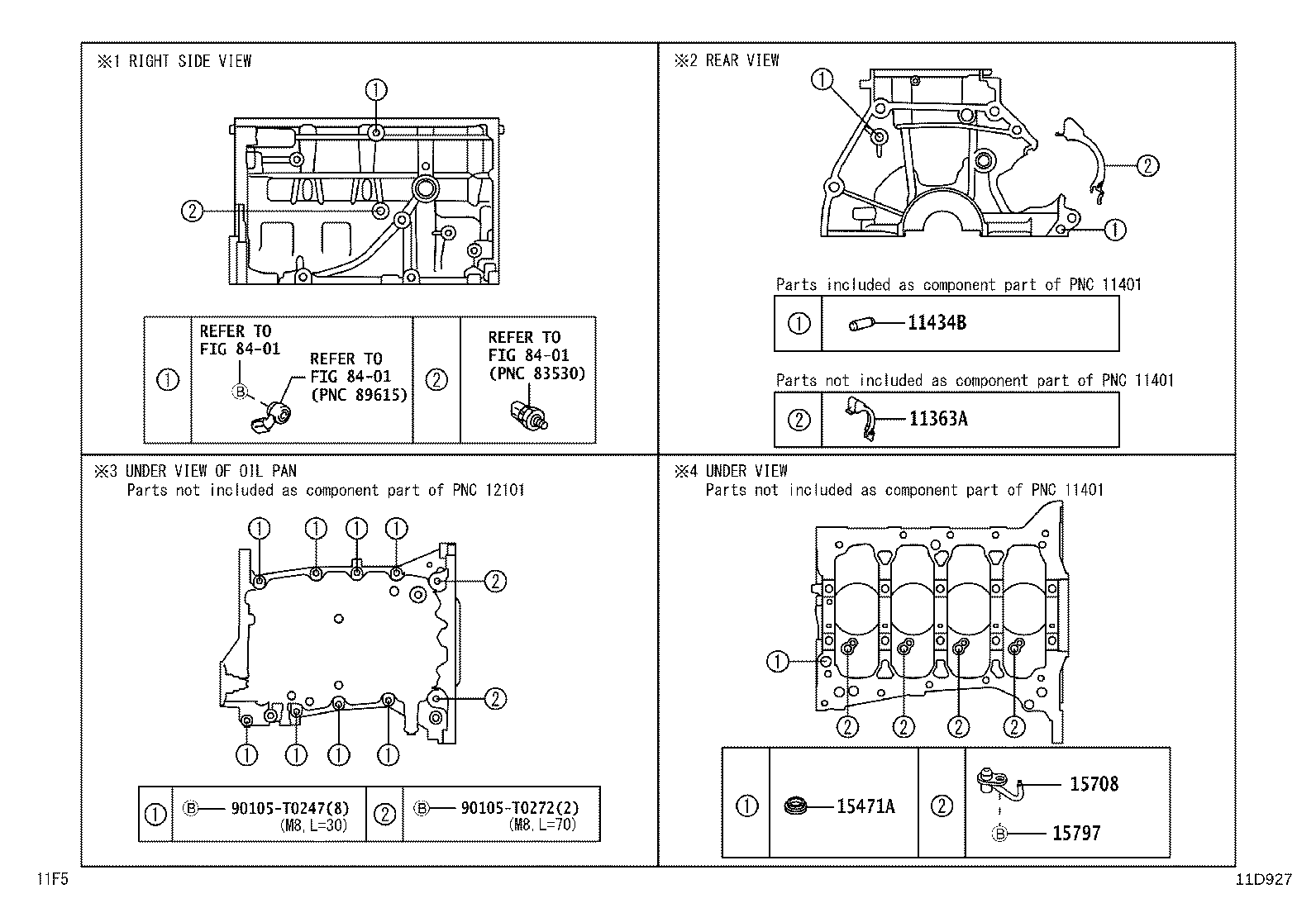 11410-B9060 BLOCK SUB-ASSY, CYLINDER product image
