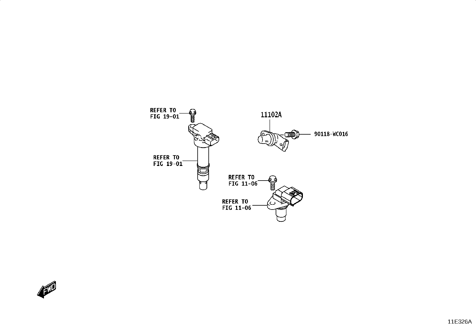 90118-WC202 PLUG, W/HEAD STRAIGHT SCREW, NO.1 product image