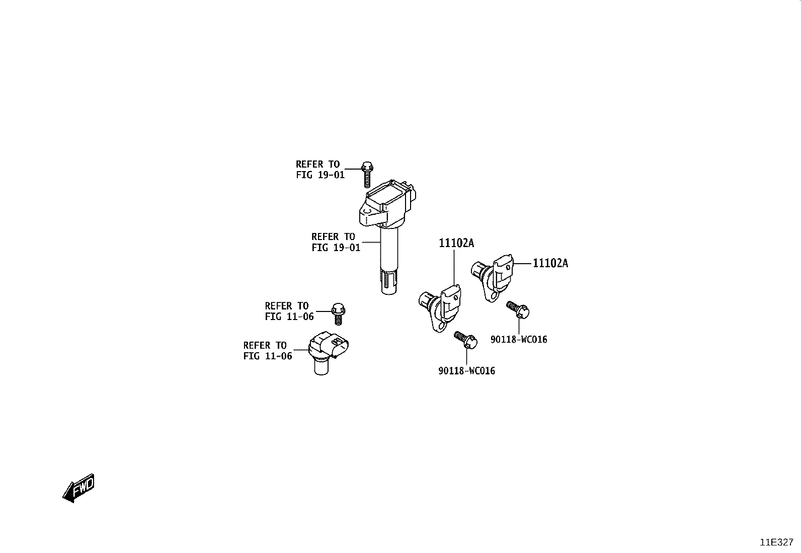 90118-WC202 PLUG, W/HEAD STRAIGHT SCREW, NO.1 product image