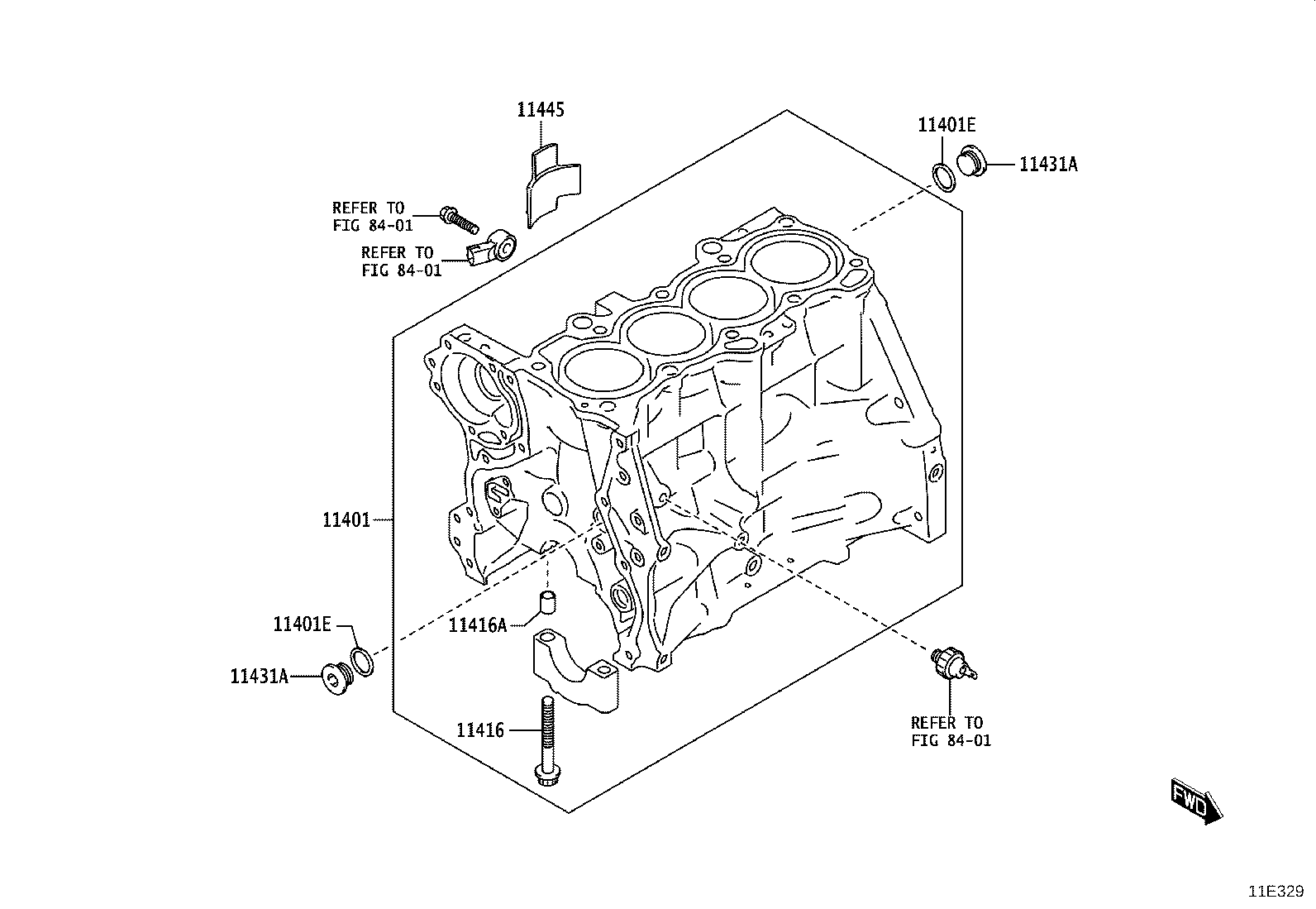 90118-WC303 PIN, STRAIGHT(FOR OIL PAN) product image
