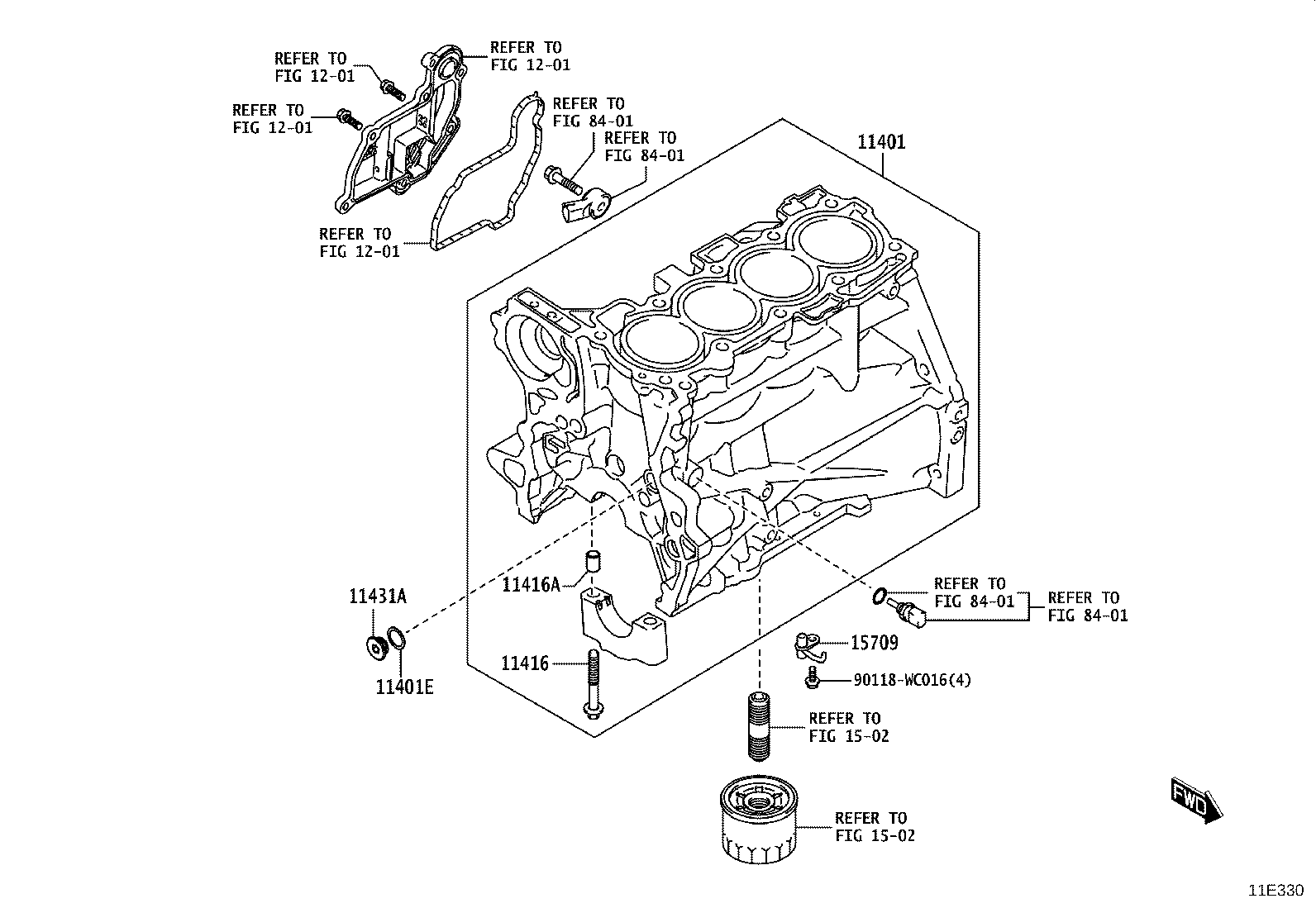 90118-WC303 PIN, STRAIGHT(FOR OIL PAN) product image