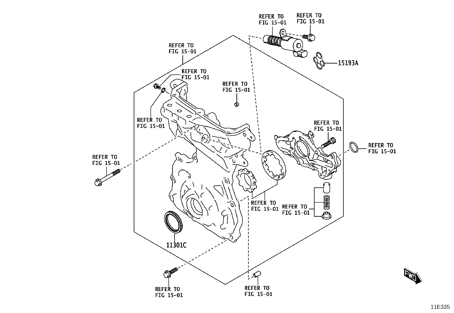 90118-WC336 GASKET, OIL PUMP product image