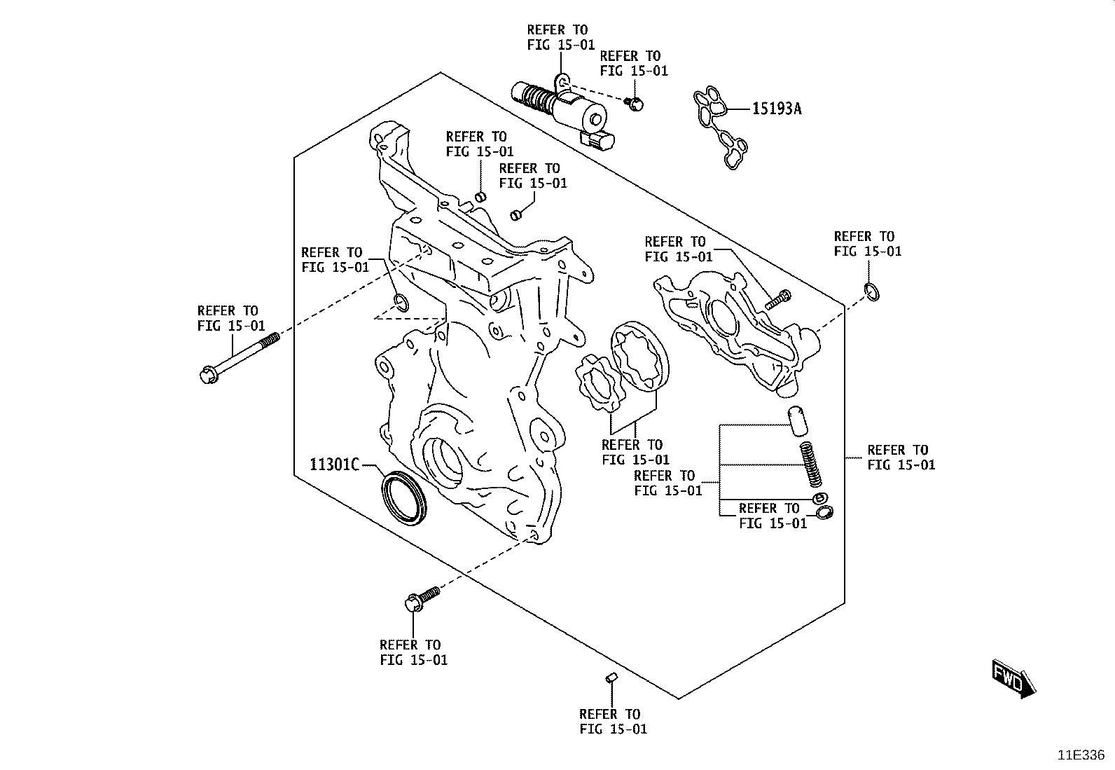 90118-WC336 GASKET, OIL PUMP product image