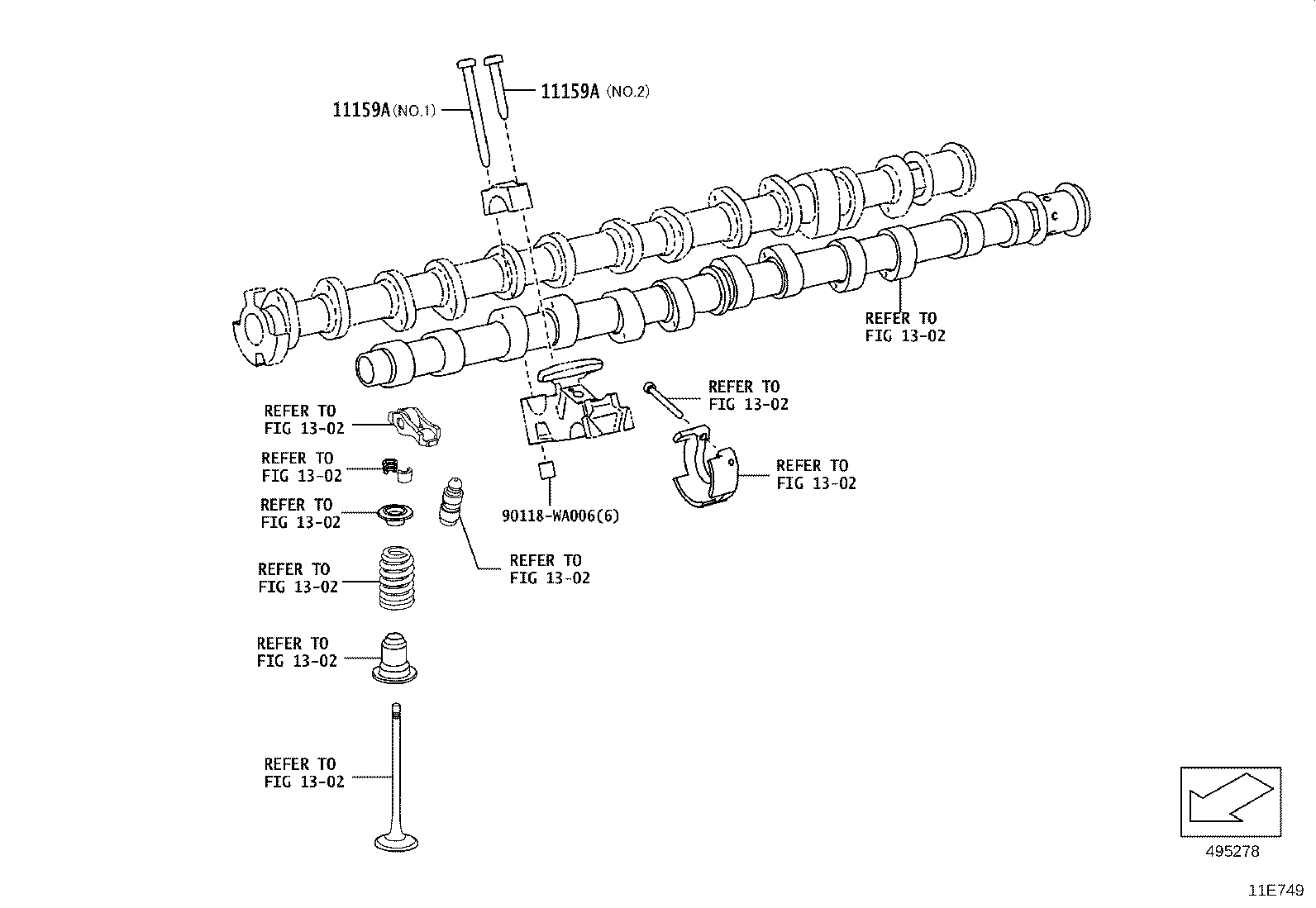 11201-WAA03 COVER SUB-ASSY, CYLINDER HEAD product image