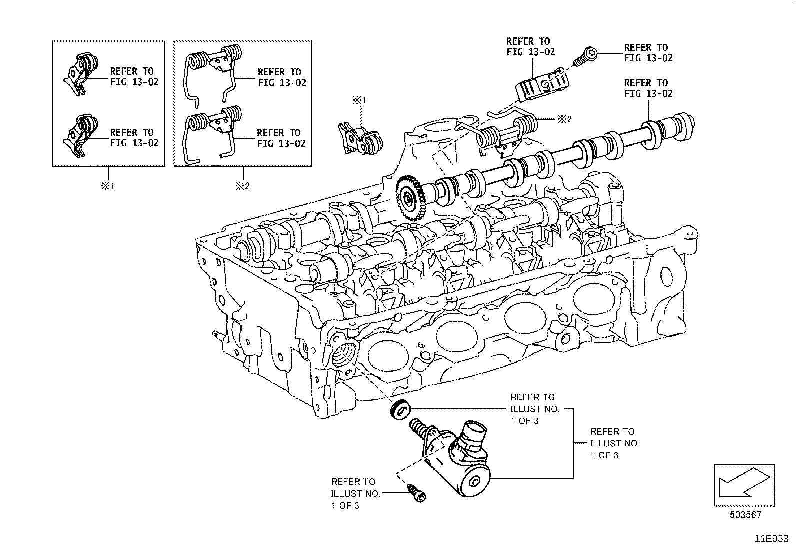 11201-WAA03 COVER SUB-ASSY, CYLINDER HEAD product image