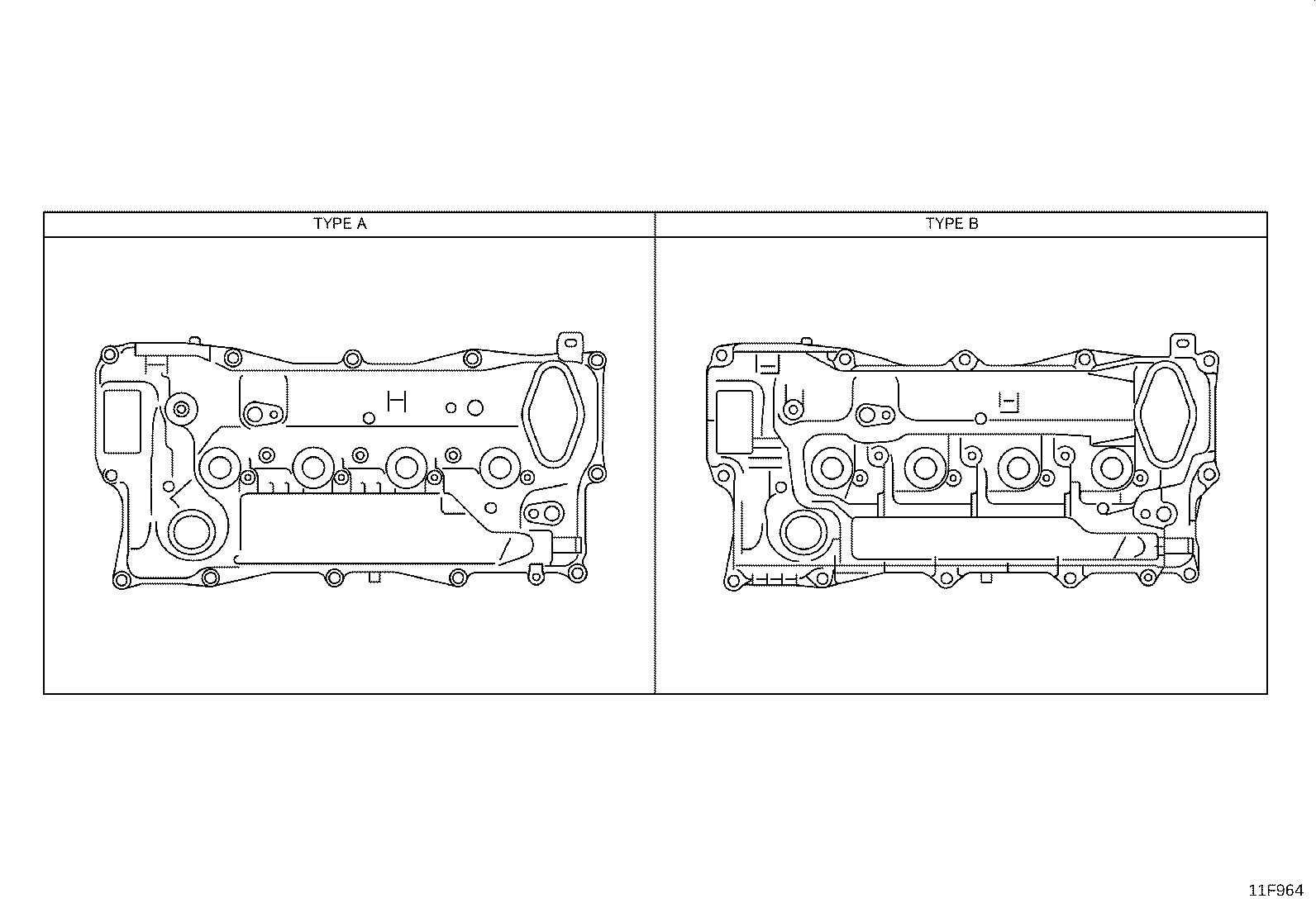11201-F0030 COVER SUB-ASSY, CYLINDER HEAD product image