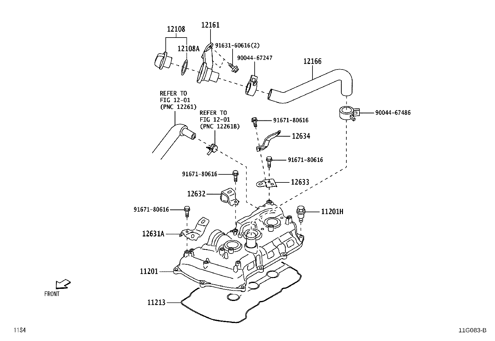 11201-B2160 COVER SUB-ASSY, CYLINDER HEAD product image