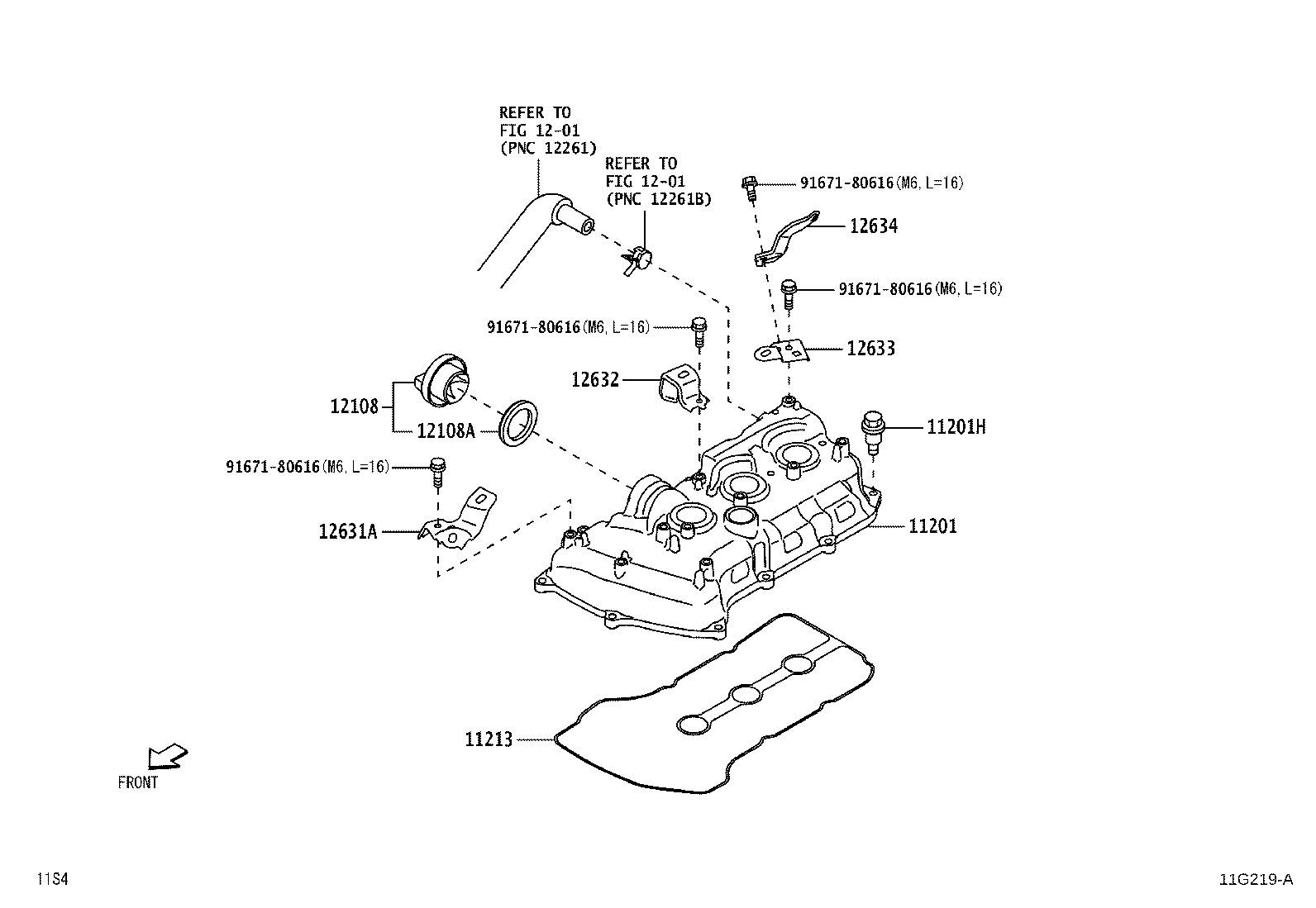 11201-B2140 COVER SUB-ASSY, CYLINDER HEAD product image
