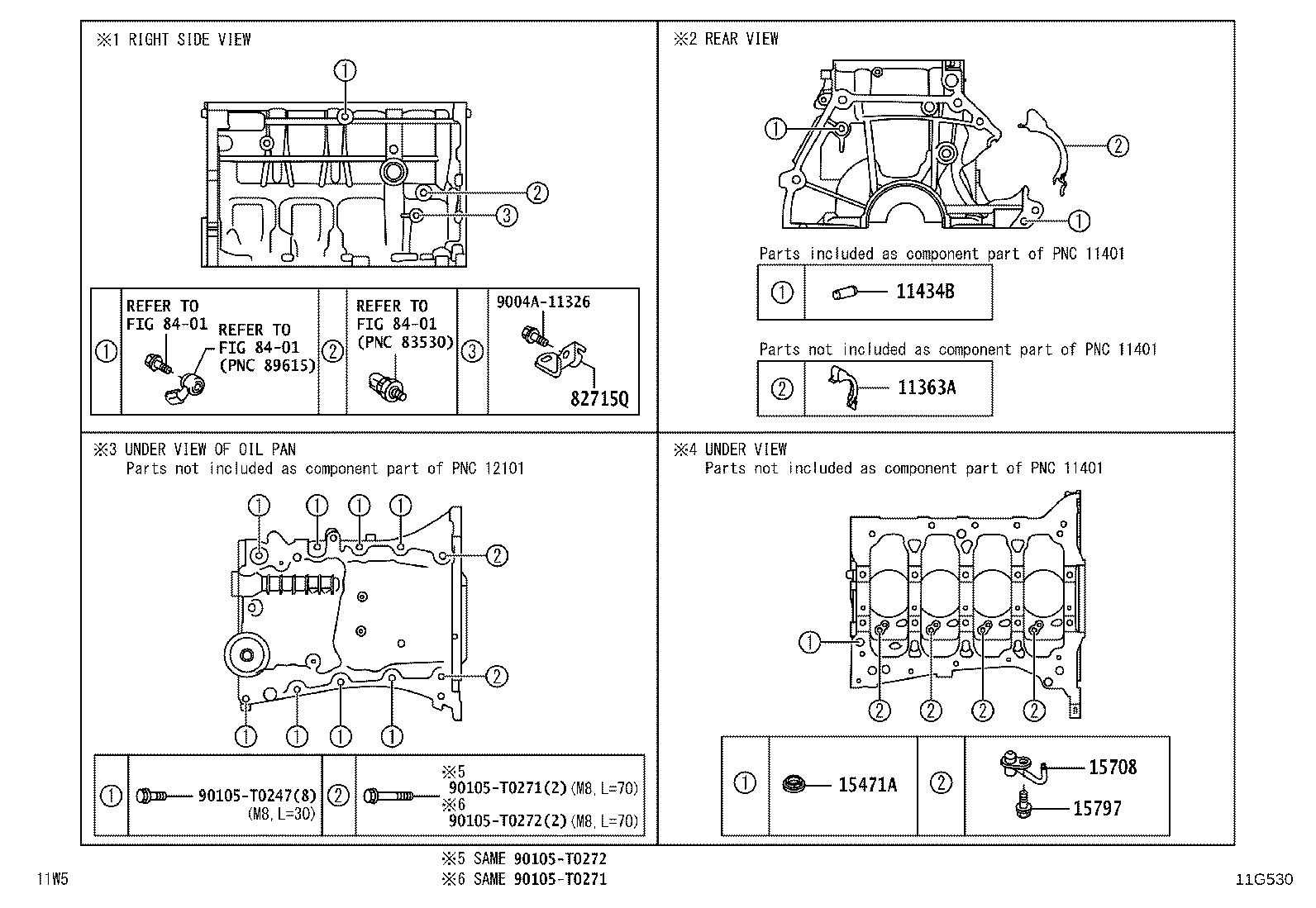 11410-B9015 BLOCK SUB-ASSY, CYLINDER product image