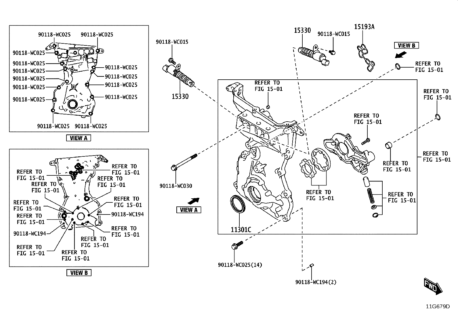 15330-WC003 VALVE ASSY, CAM TIMING OIL CONTROL product image