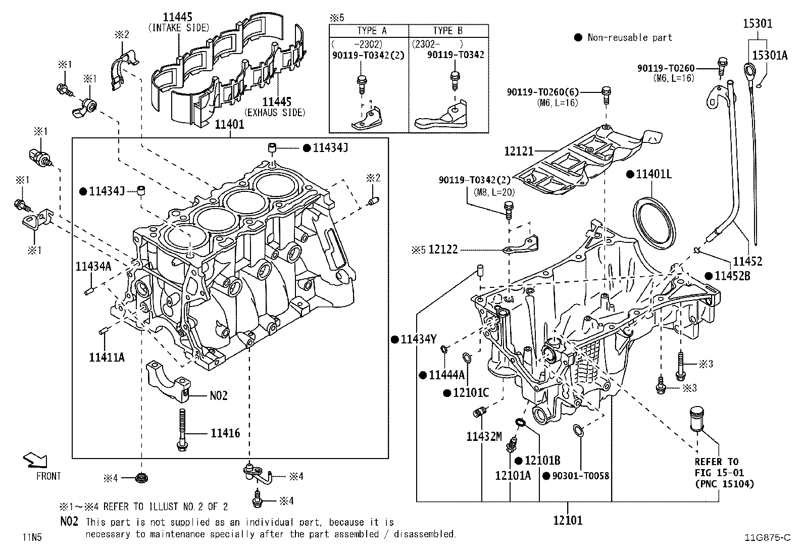 11410-B9130 BLOCK SUB-ASSY, CYLINDER product image