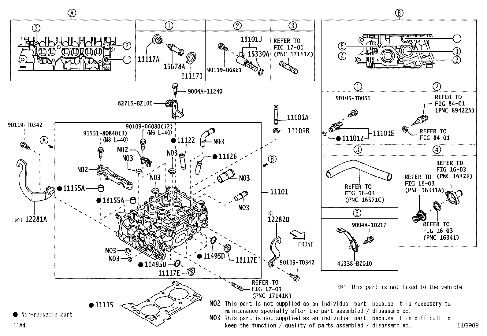 90044-30204 GASKET(FOR CYLINDER HEAD) product image