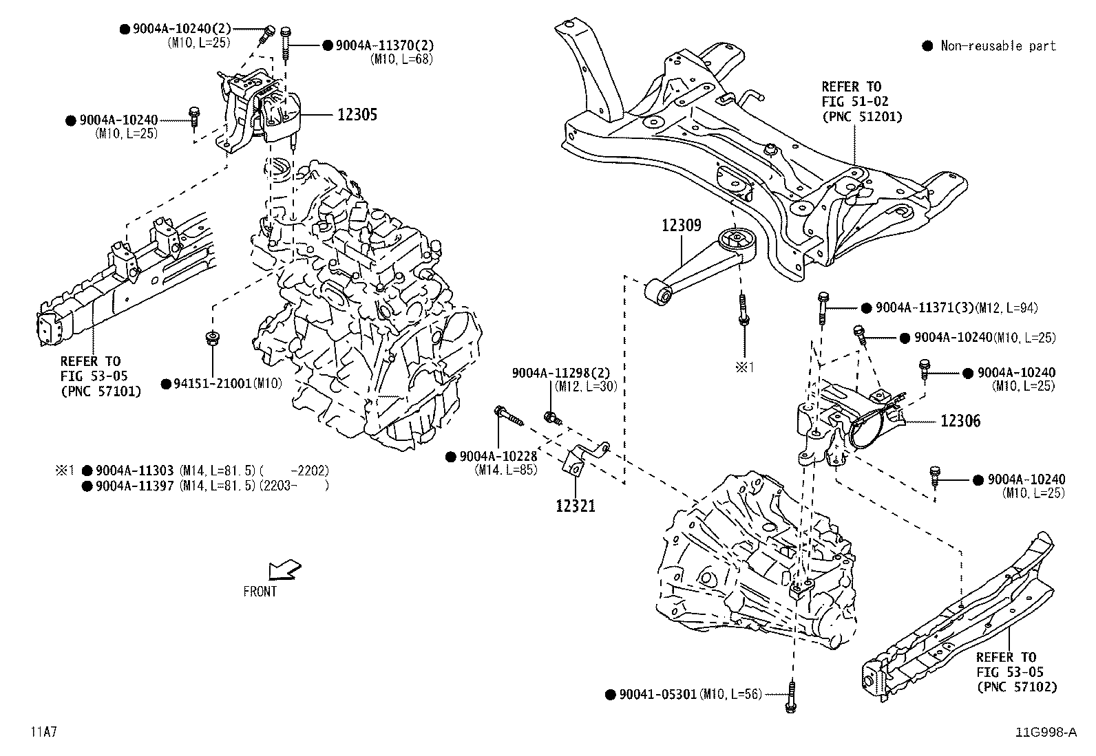 12306-BZ340 INSULATOR SUB-ASSY, ENGINE MOUNTING, LH product image