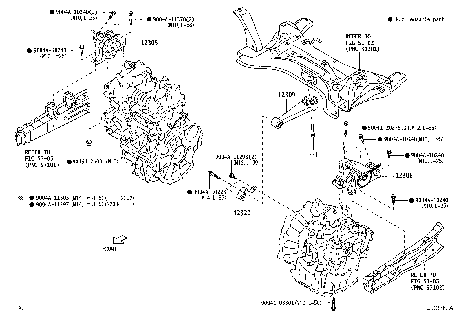12306-BZ340 INSULATOR SUB-ASSY, ENGINE MOUNTING, LH product image