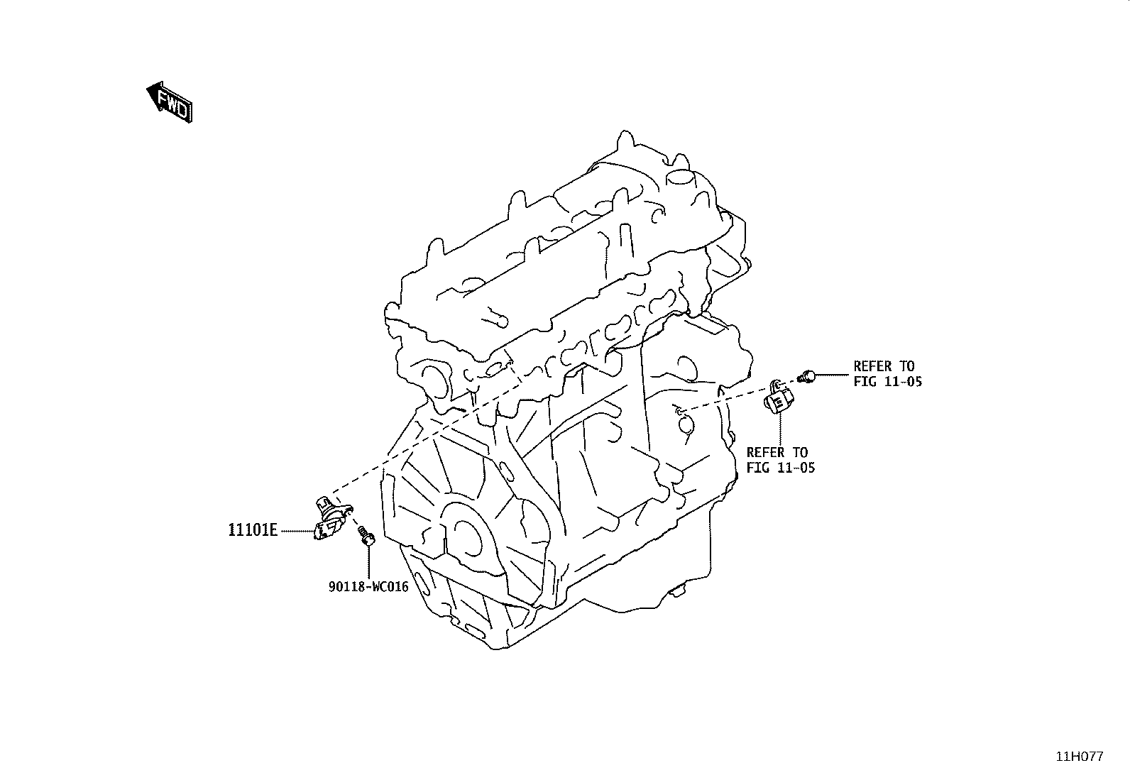 90105-T0285 BOLT(FOR CAMSHAFT HOUSING SET) product image