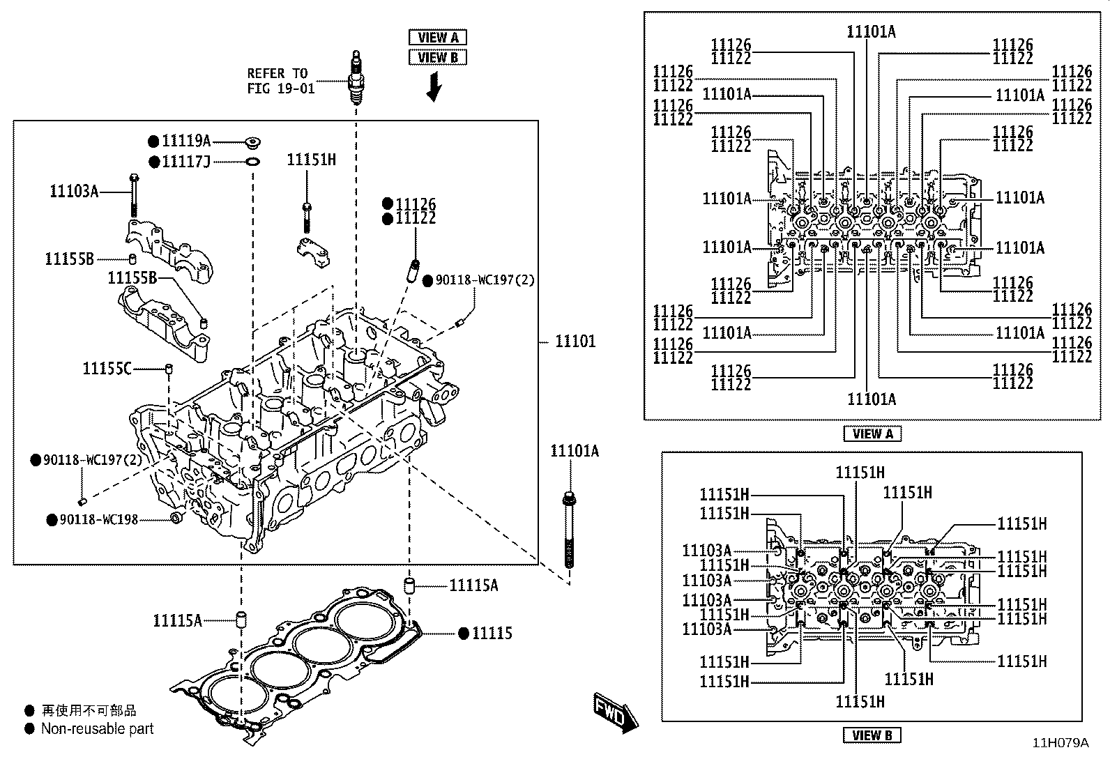 90105-T0285 BOLT(FOR CAMSHAFT HOUSING SET) product image
