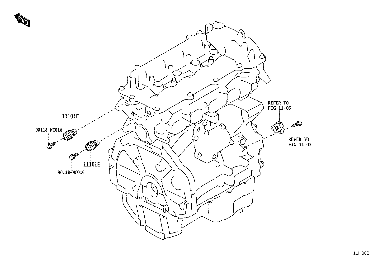 90105-T0285 BOLT(FOR CAMSHAFT HOUSING SET) product image