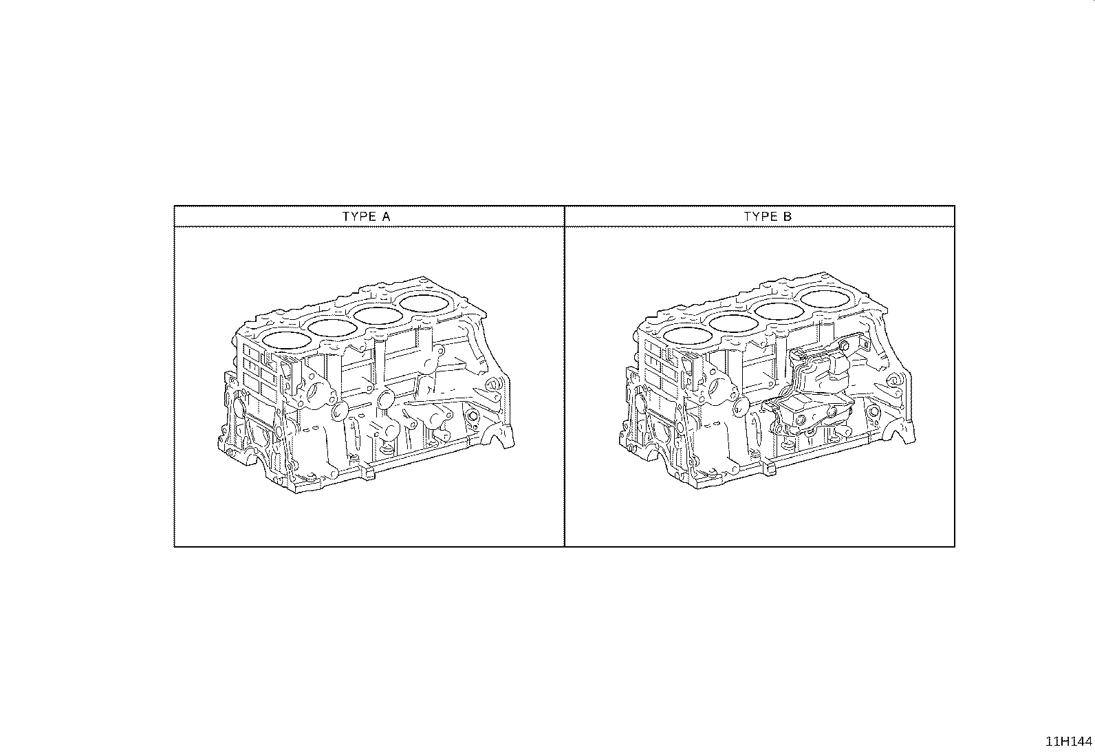 11410-25200 BLOCK SUB-ASSY, CYLINDER product image