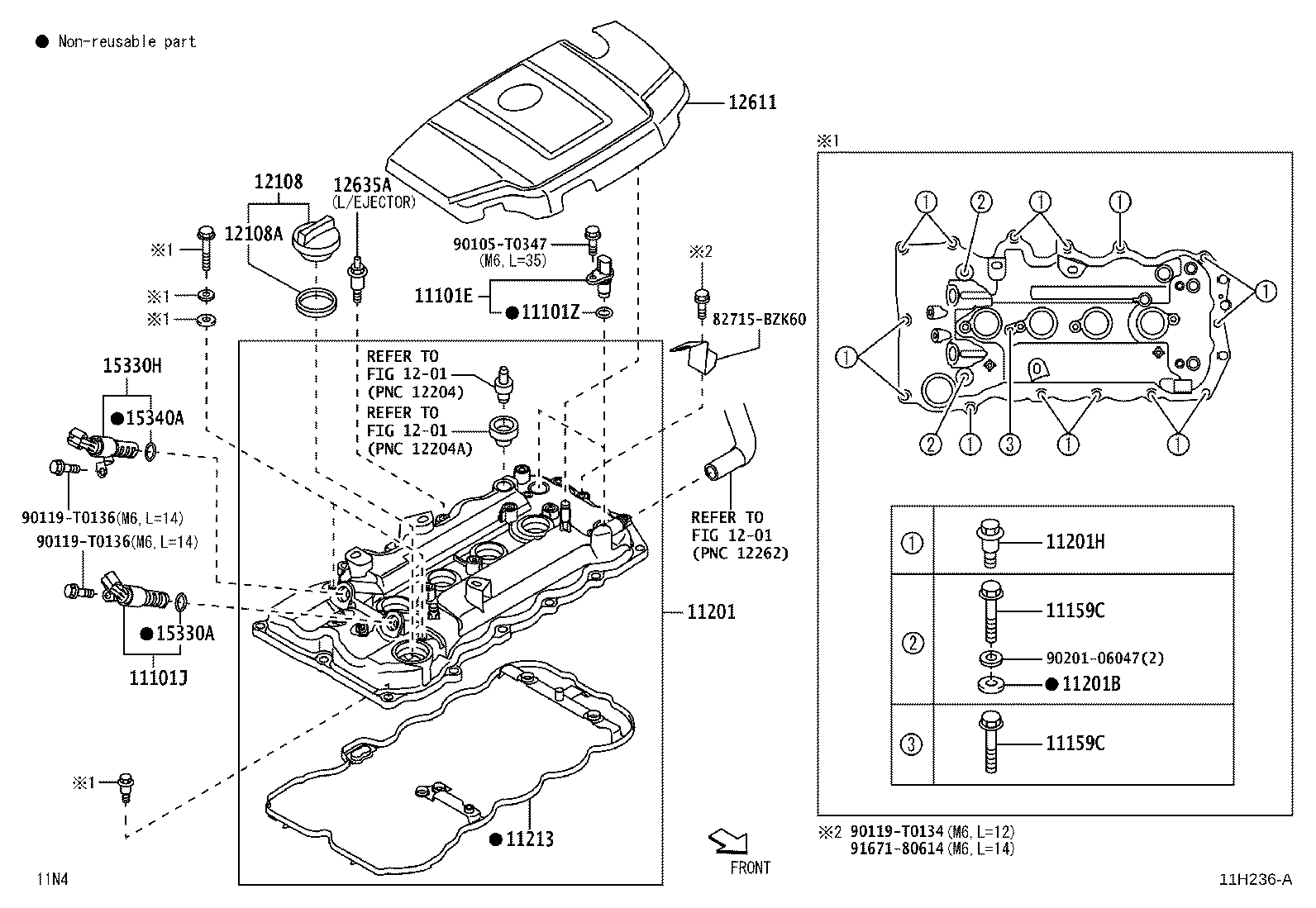 11101-B9651 HEAD SUB-ASSY, CYLINDER product image