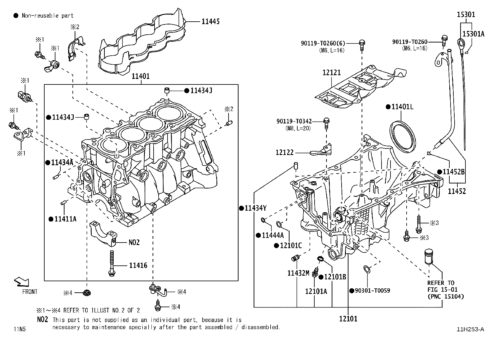 11410-B9035 BLOCK SUB-ASSY, CYLINDER product image