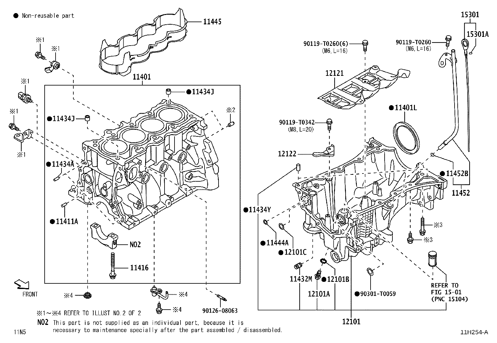 11410-B9035 BLOCK SUB-ASSY, CYLINDER product image