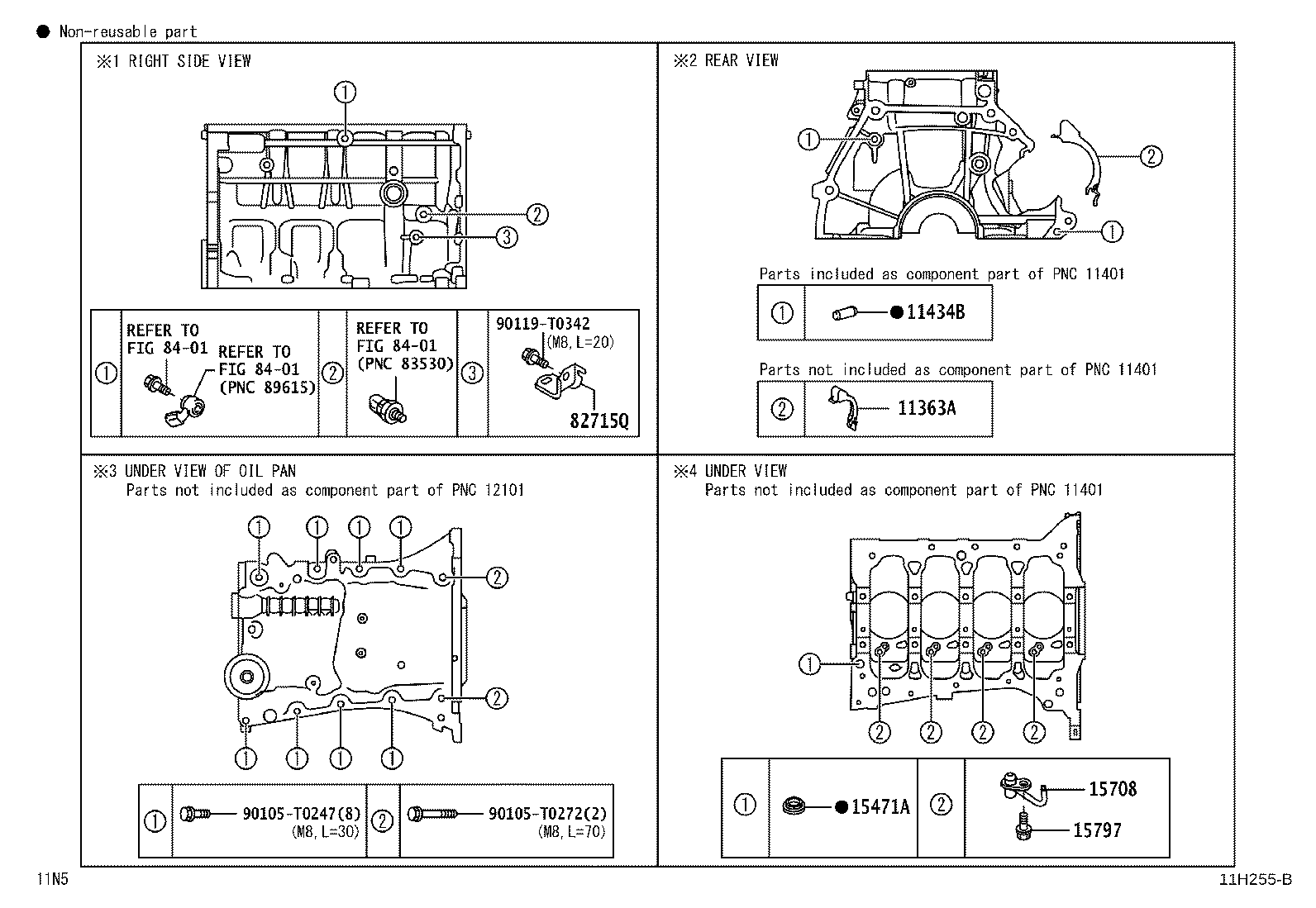 11410-B9035 BLOCK SUB-ASSY, CYLINDER product image