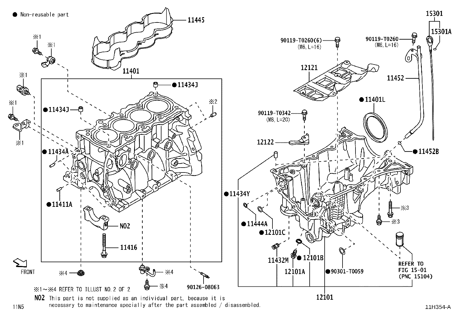11410-B9035 BLOCK SUB-ASSY, CYLINDER product image