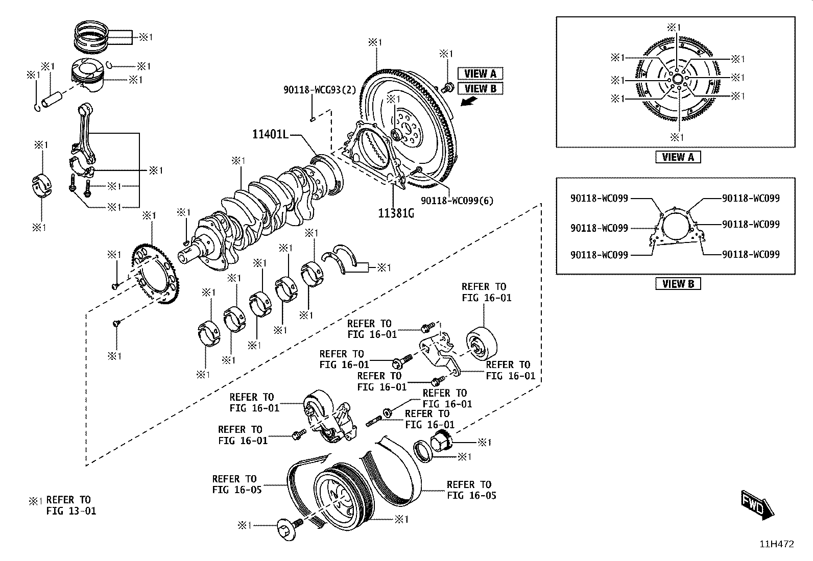 12101-WC006 PAN SUB-ASSY, OIL product image