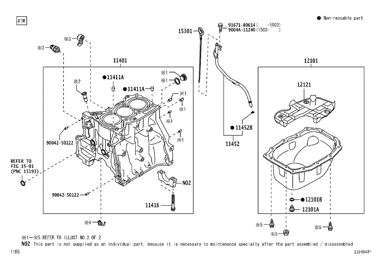 12101-B6010 PAN SUB-ASSY, OIL product image
