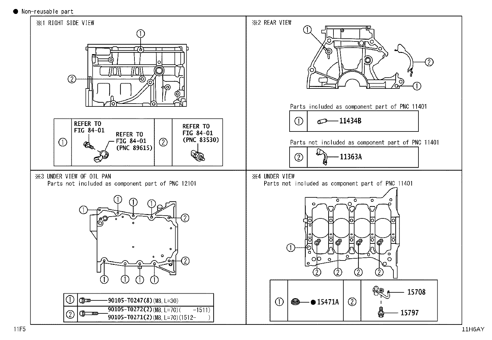 9004A-25044 PIN, RING(FOR CYLINDER BLOCK NO.2) product image