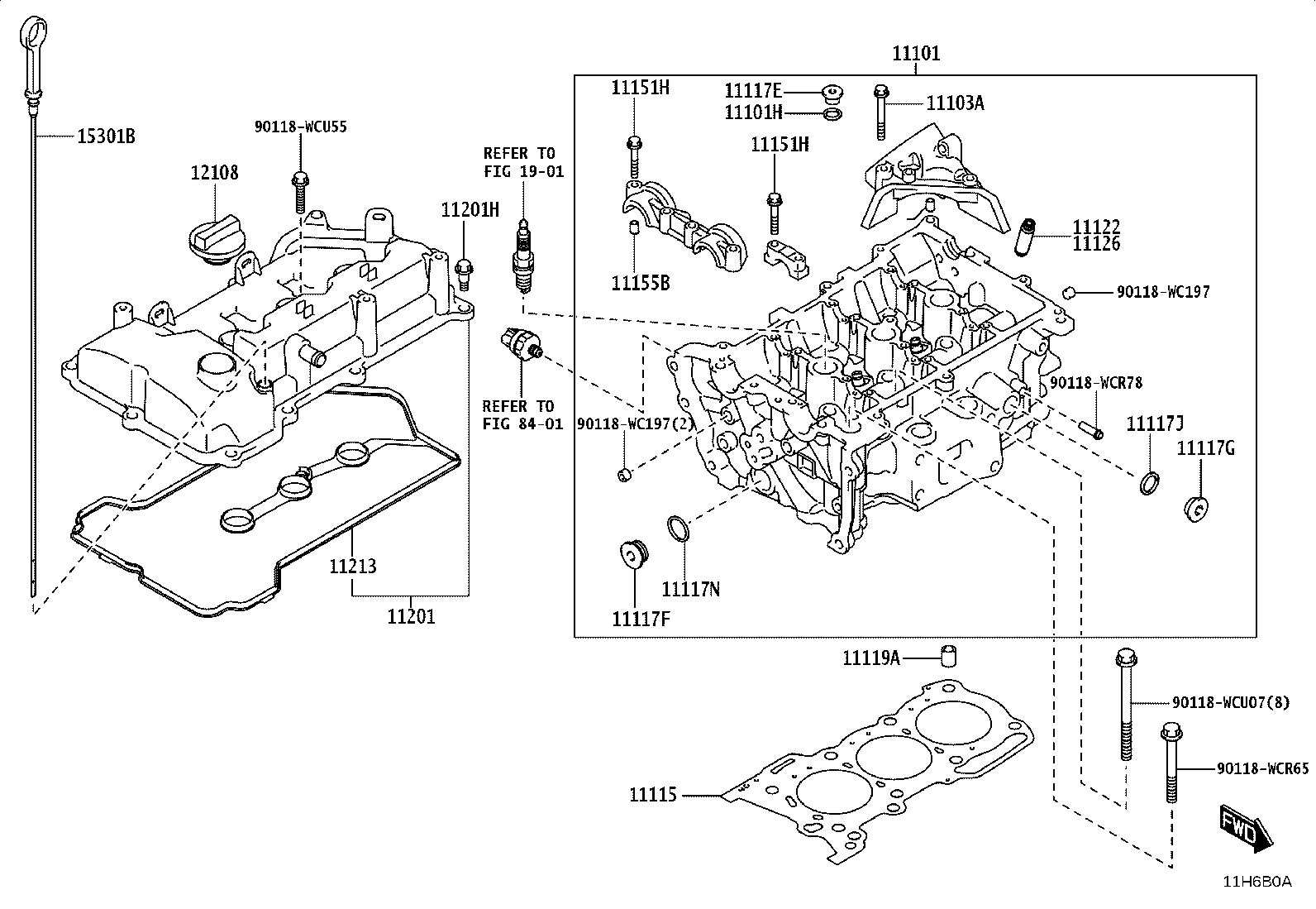 11213-WC008 GASKET, CYLINDER HEAD COVER product image