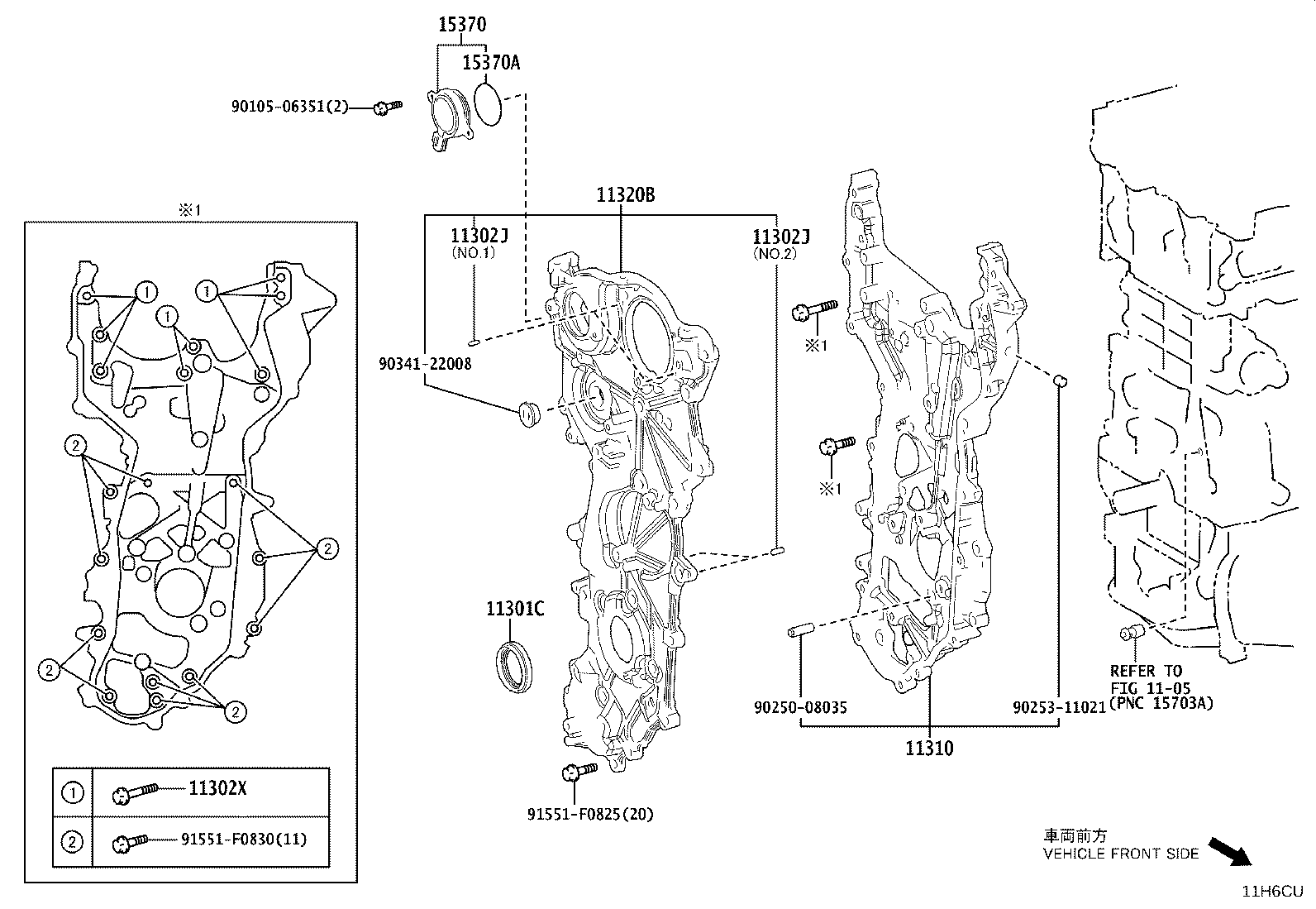 16620-24040 TENSIONER ASSY, V-RIBBED BELT product image