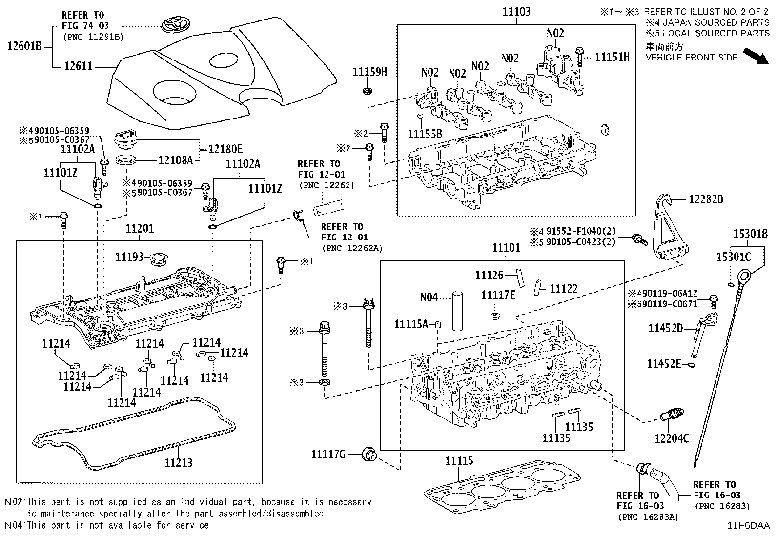 11201-F0030 COVER SUB-ASSY, CYLINDER HEAD product image