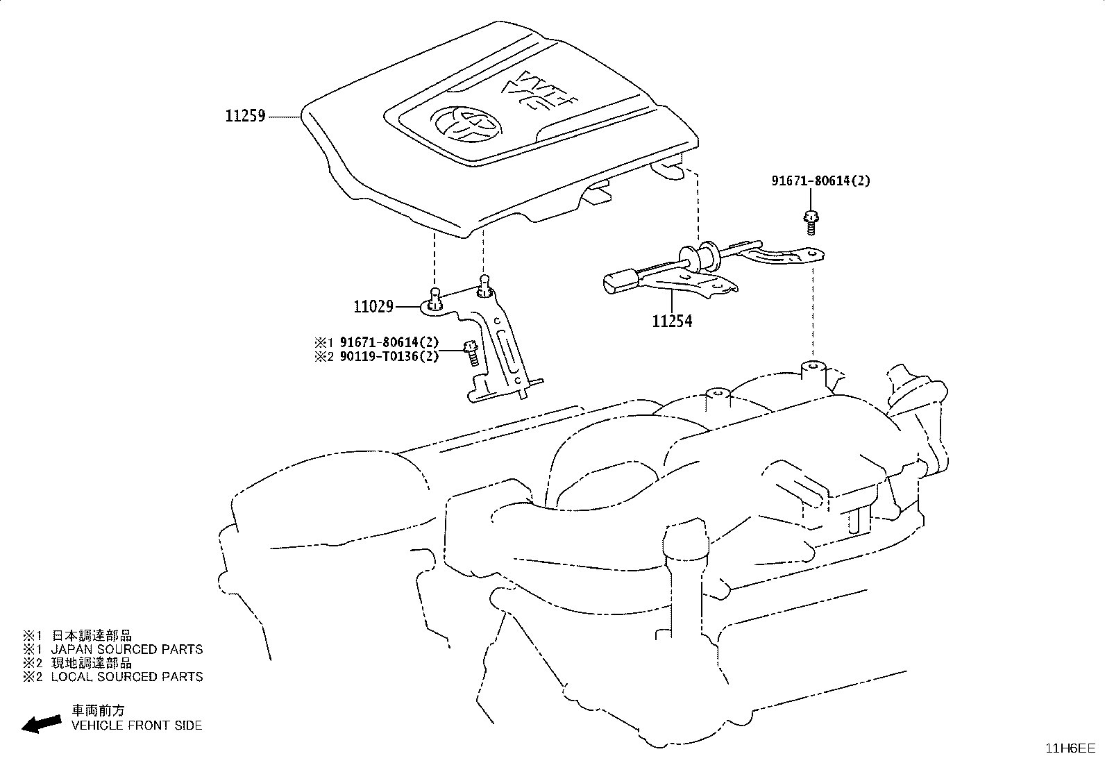 11101-39765 HEAD SUB-ASSY, CYLINDER product image