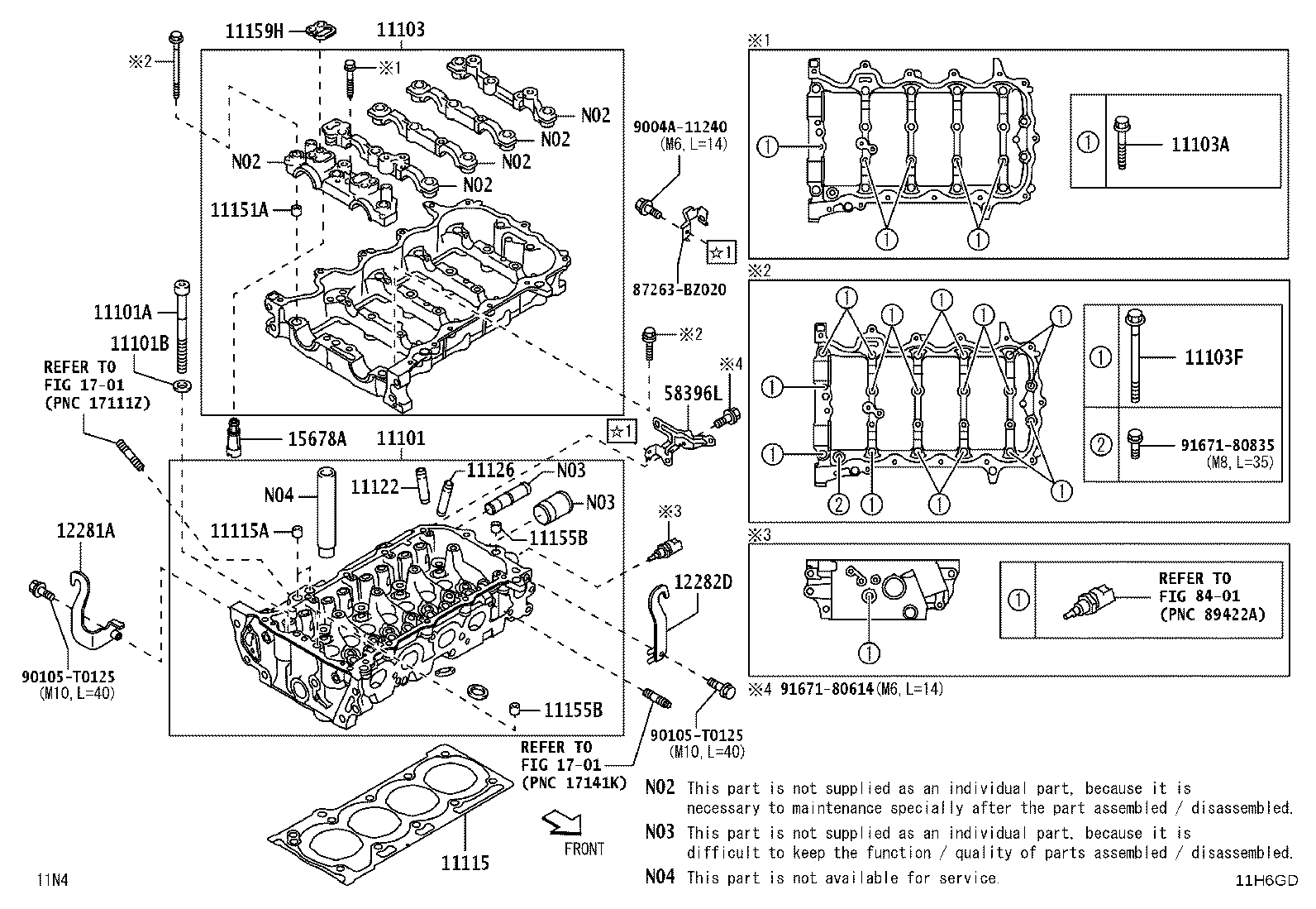 11201-BZ201 COVER SUB-ASSY, CYLINDER HEAD product image