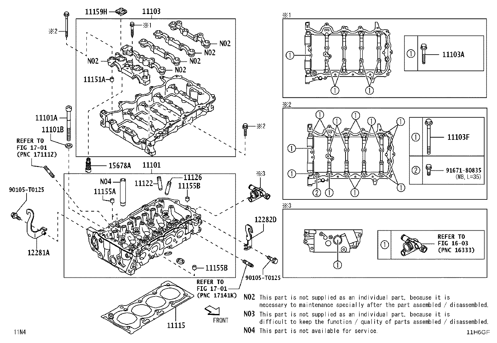11201-BZ201 COVER SUB-ASSY, CYLINDER HEAD product image