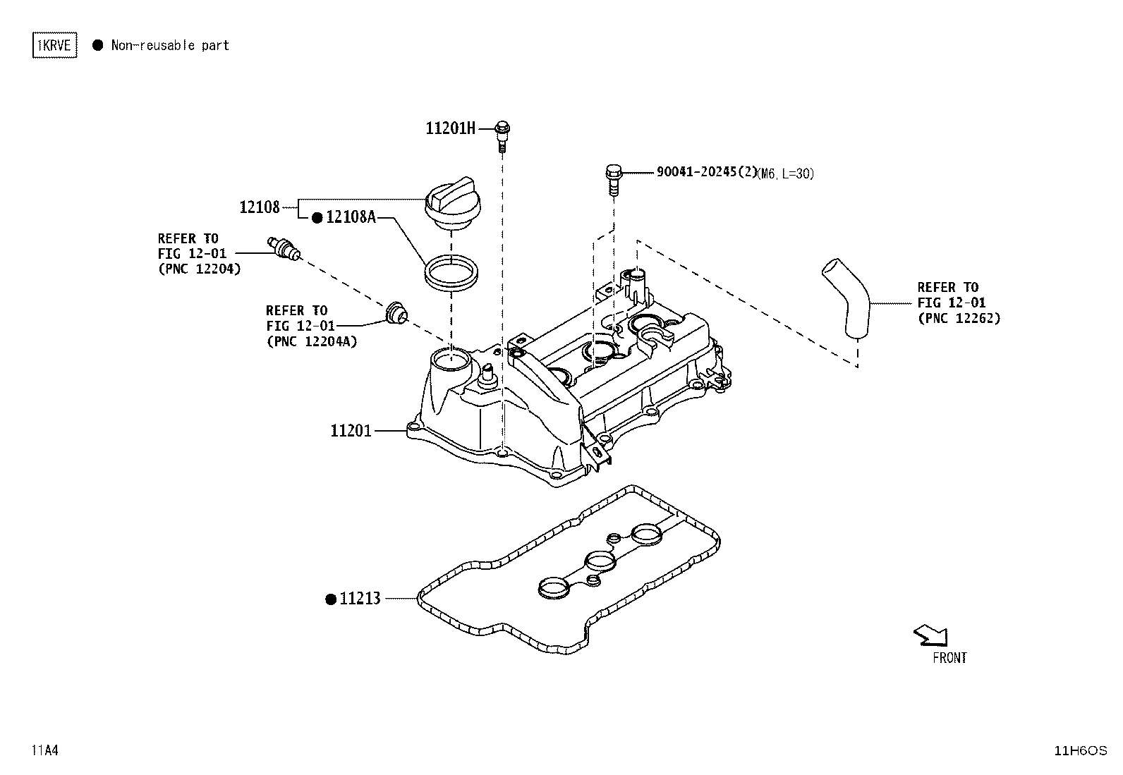 11115-BZ040 GASKET, CYLINDER HEAD product image