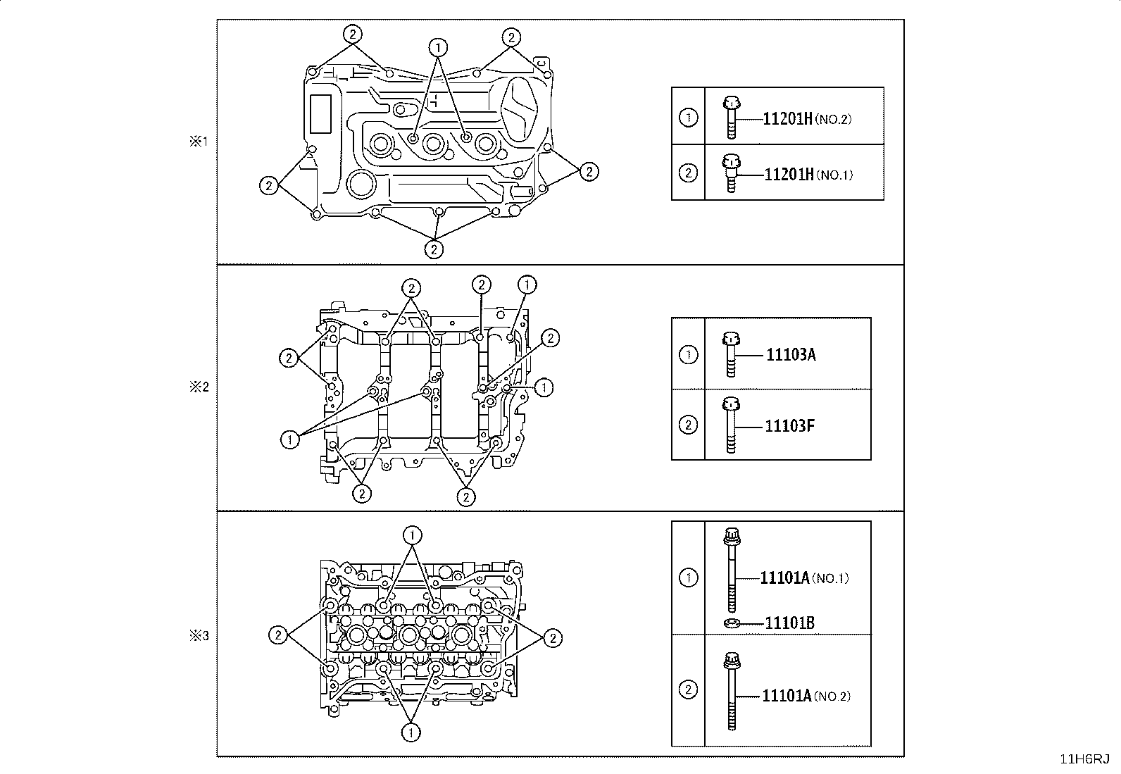 90105-T0285 BOLT(FOR CAMSHAFT HOUSING SET) product image