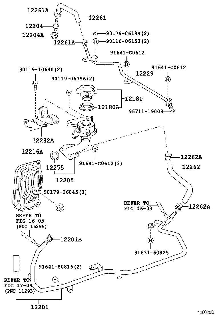 Toyota 12180-75010 CAP ASSY, OIL FILLER