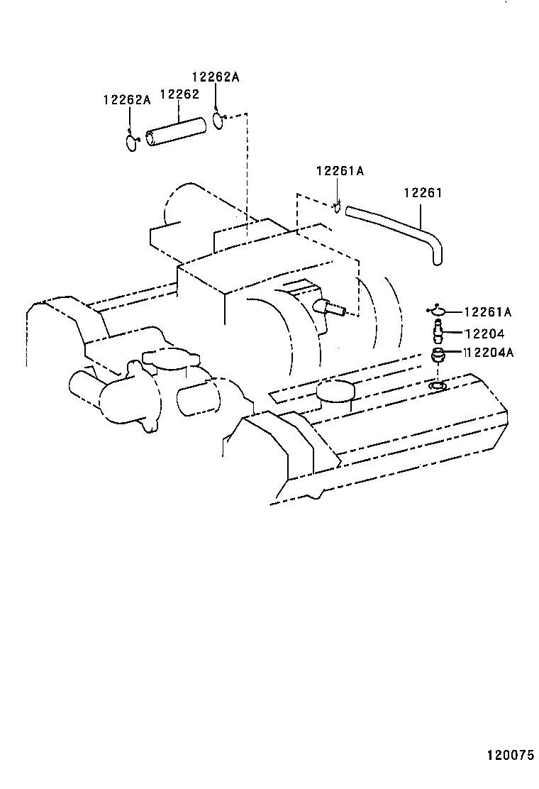 96134-41500 CLIP(FOR VENTILATION HOSE NO.2) product image
