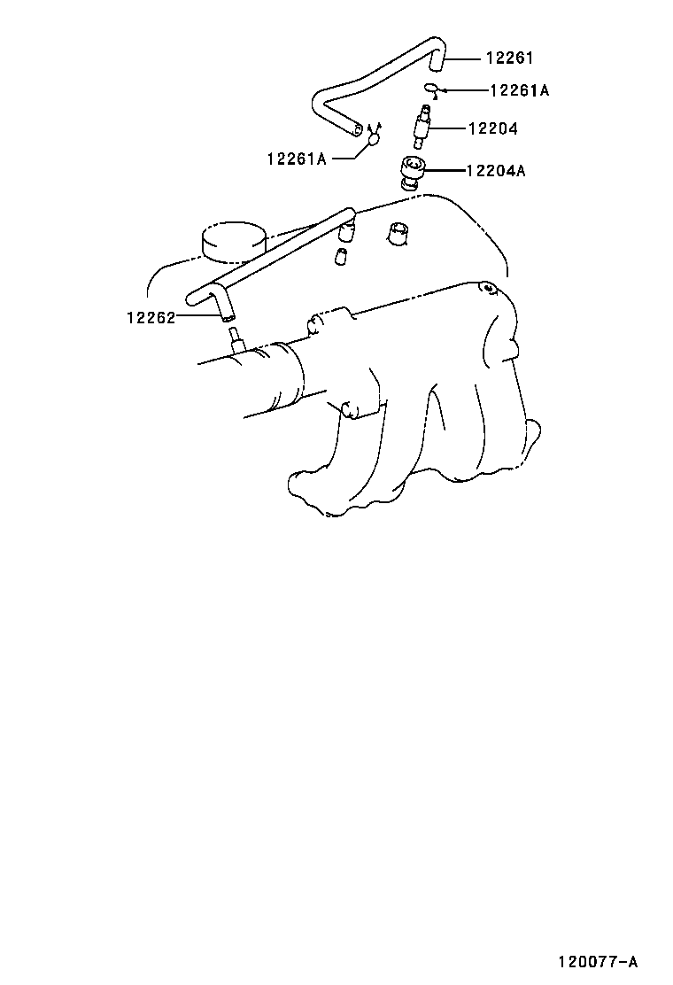 12261-13080 HOSE, VENTILATION product image