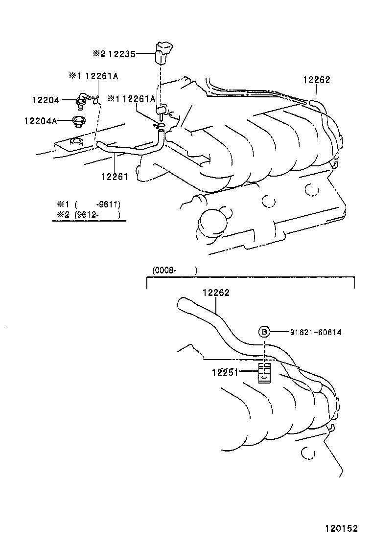 12251-62010 CLAMP, VENTILATION TUBE product image