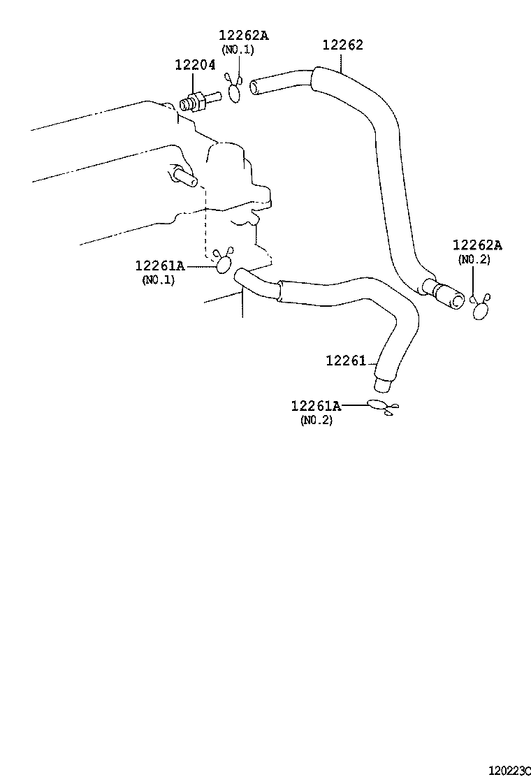 12255-88600 GASKET, VENTILATION product image