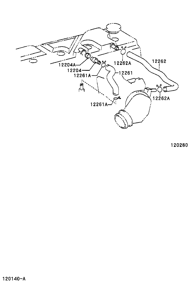 12205-78010 CASE SUB-ASSY, VENTILATION product image
