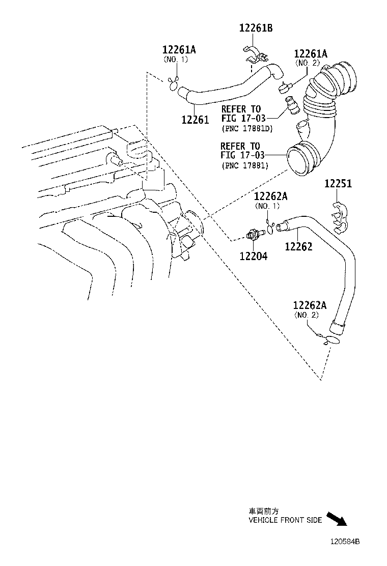 12251-22010 CLAMP, VENTILATION TUBE product image
